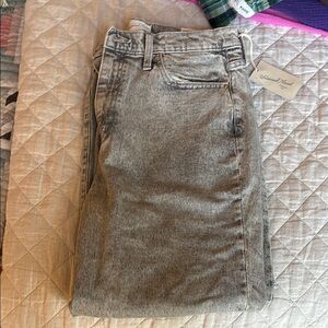 NEW Vintage Stretch Gray Denim Jeans